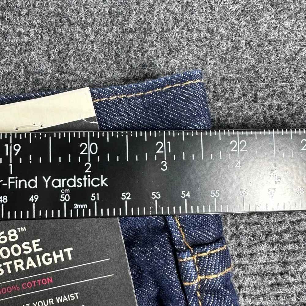 Levi's 568 Jeans Mens 42x30 Loose Straight Leg Denim 100% Cotton NWT